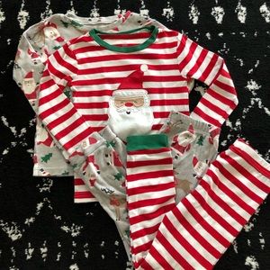 Boys Just One You Christmas Pajama Sets